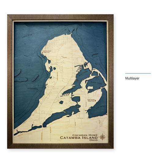 Catawba Cochran wood map — multilayer, layer option shown