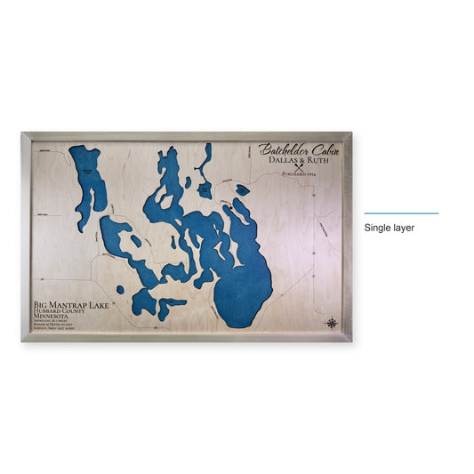 Mantrap Batcheldor wood map — single layer, layer option shown