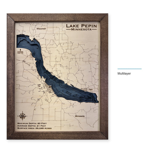 Pepin Walnut wood map — multilayer, layer option shown