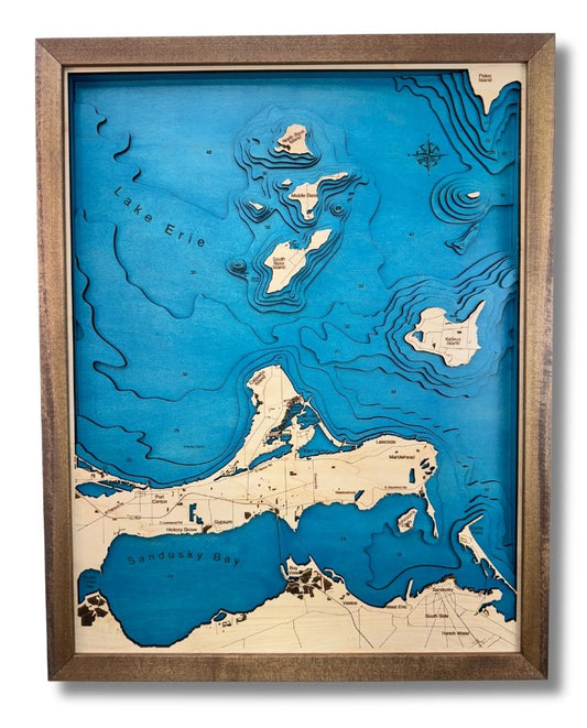 Sandusky Bay Islands Map