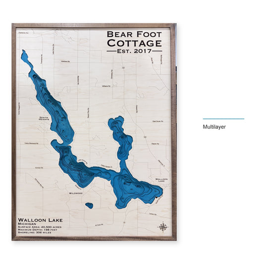 Walloon Bear Foot wood map — multilayer, layer option shown