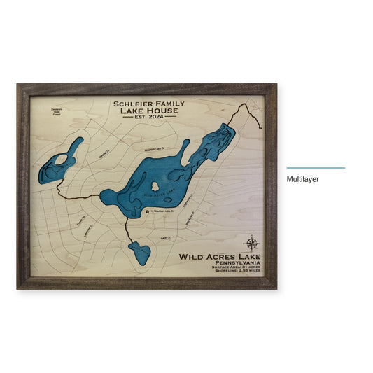 Wild Acres Schleier wood map — multilayer, layer option shown