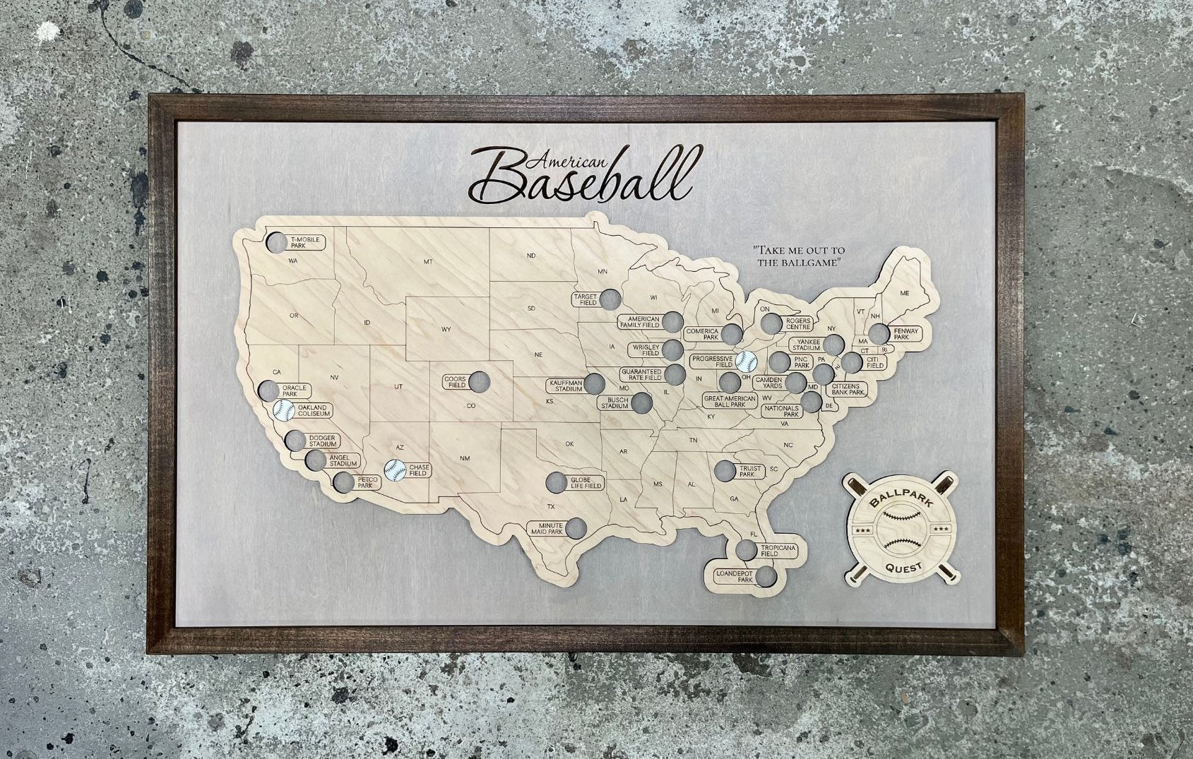 Professional Sports Travel Maps - 716158B6 87C6 4D45 B916 017B18A572C2 