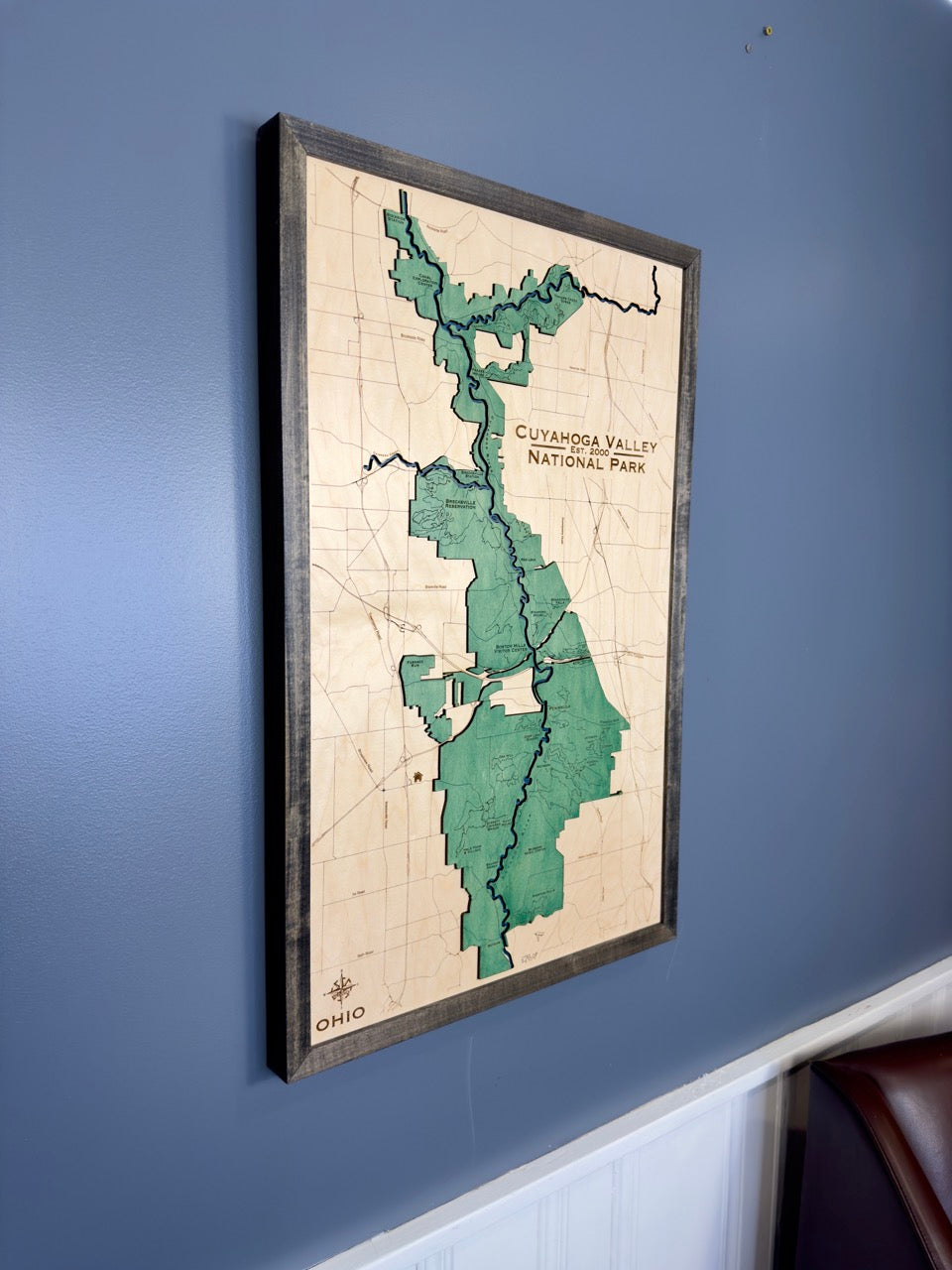 3D Wood National Park Maps