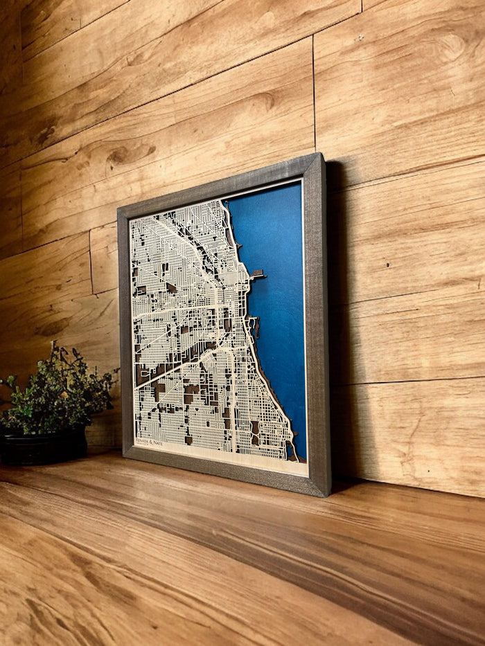 Wooden City Map