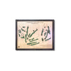 3D wooden map of Oakmont Country Club in PA, framed and on a white background. 