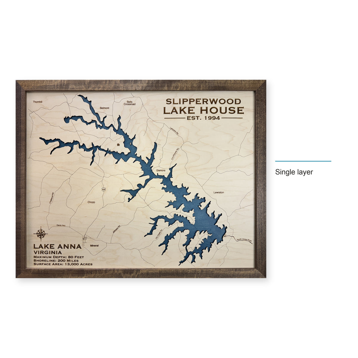 Anna Slipperwood wood map — single layer, layer option shown