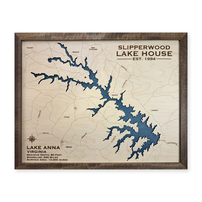 Anna Slipperwood wood map — single layer, white background