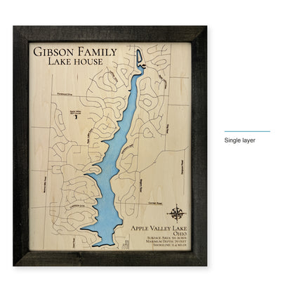 Apple Valley Gibson wood map — single layer, layer option shown