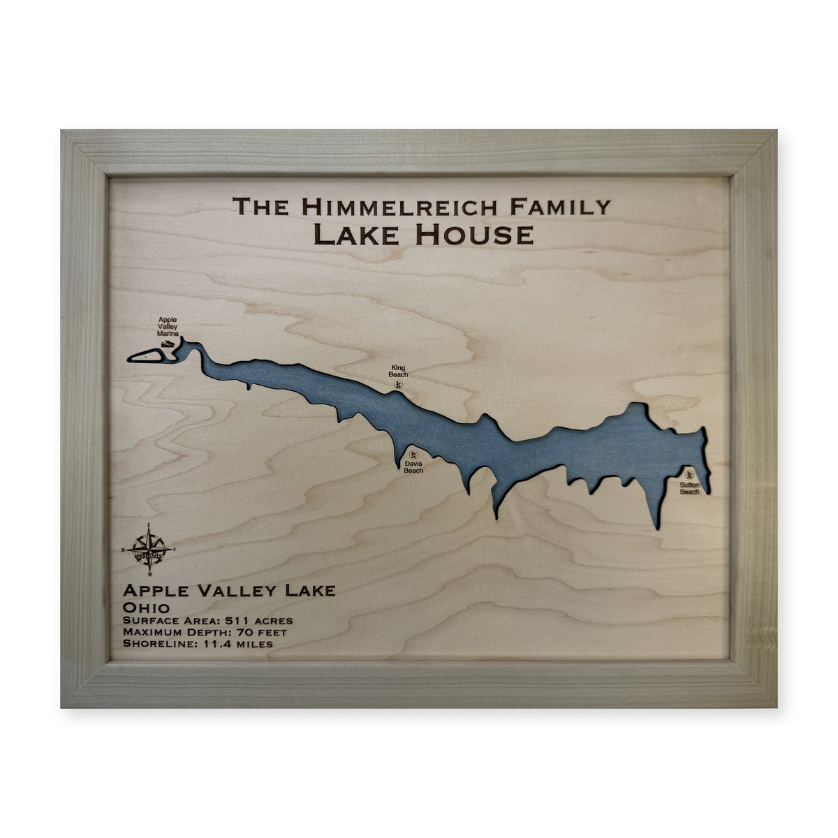Apple Valley Himmelreich wood map — single layer, white background