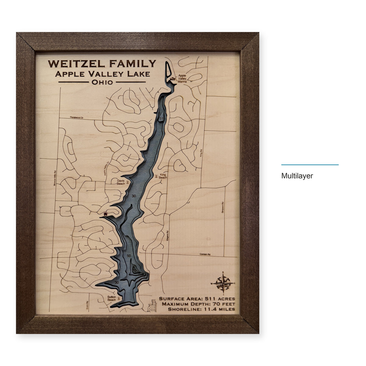 Apple Valley Weitzel wood map — multilayer, layer option shown