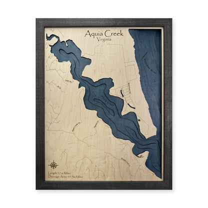 Aquia Creek wood map — multilayer, white background