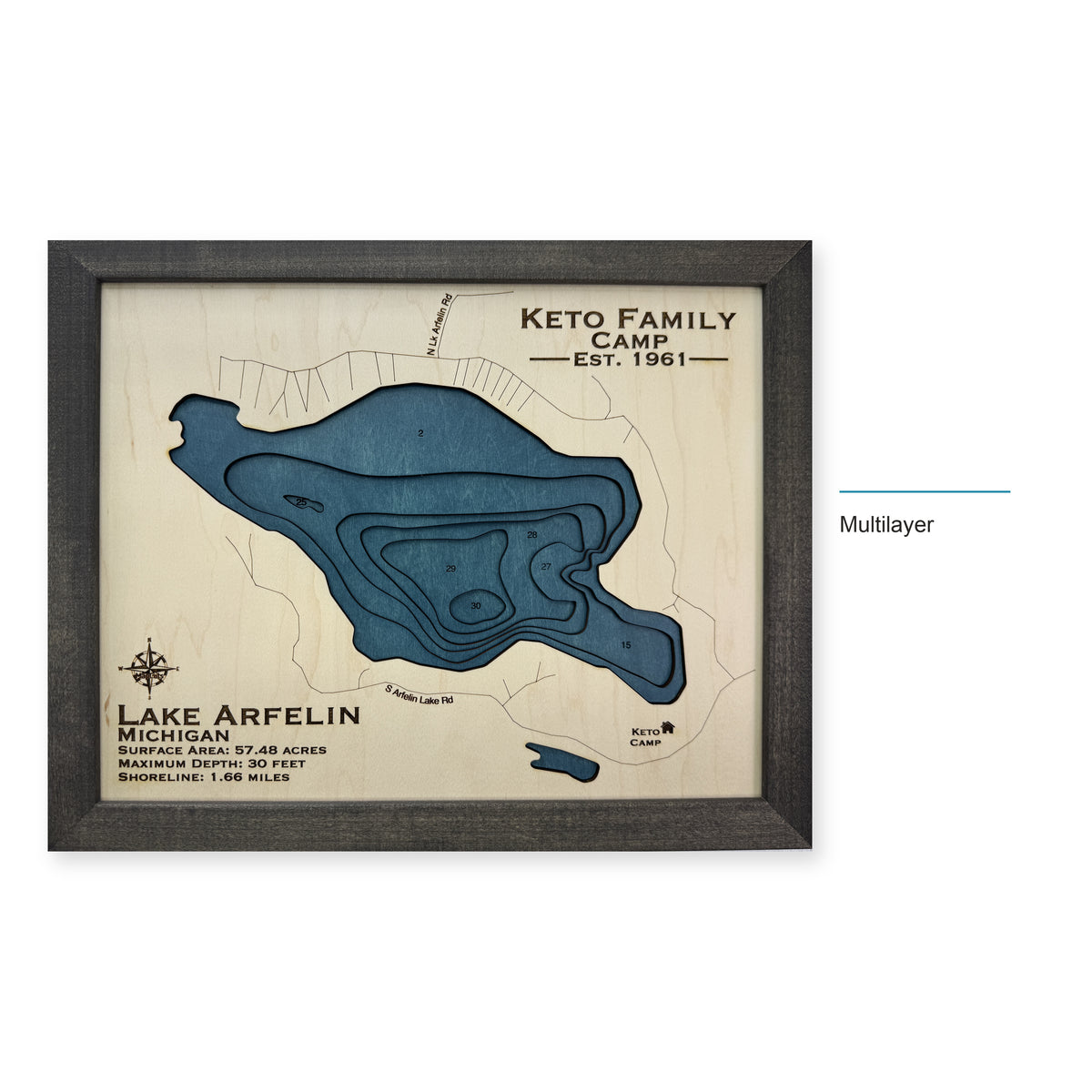 Arfelin Keto wood map — multilayer, layer option shown