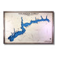 Large multilayer Atwood Lake map with personalization. 