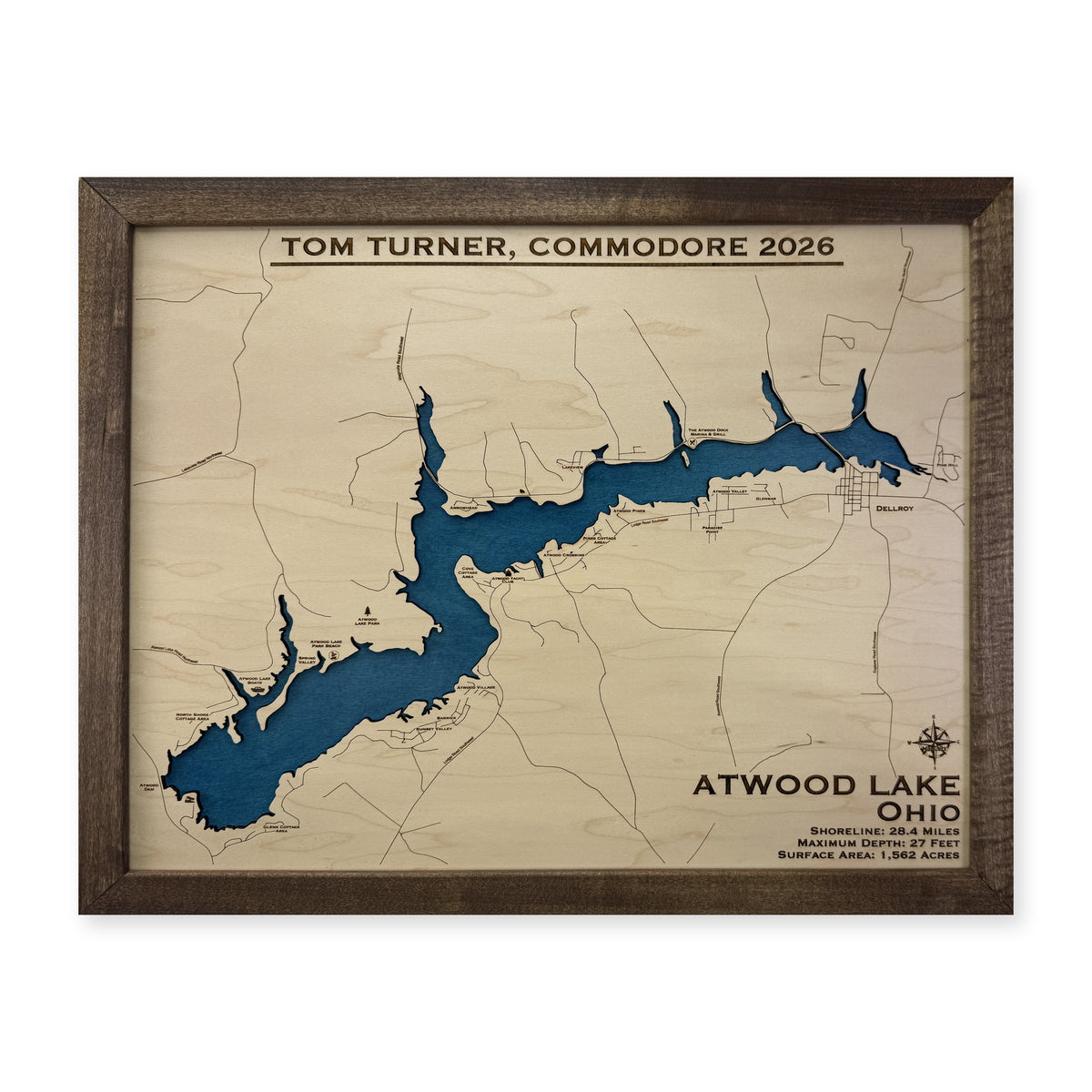 Atwood Turner wood map — single layer, white background