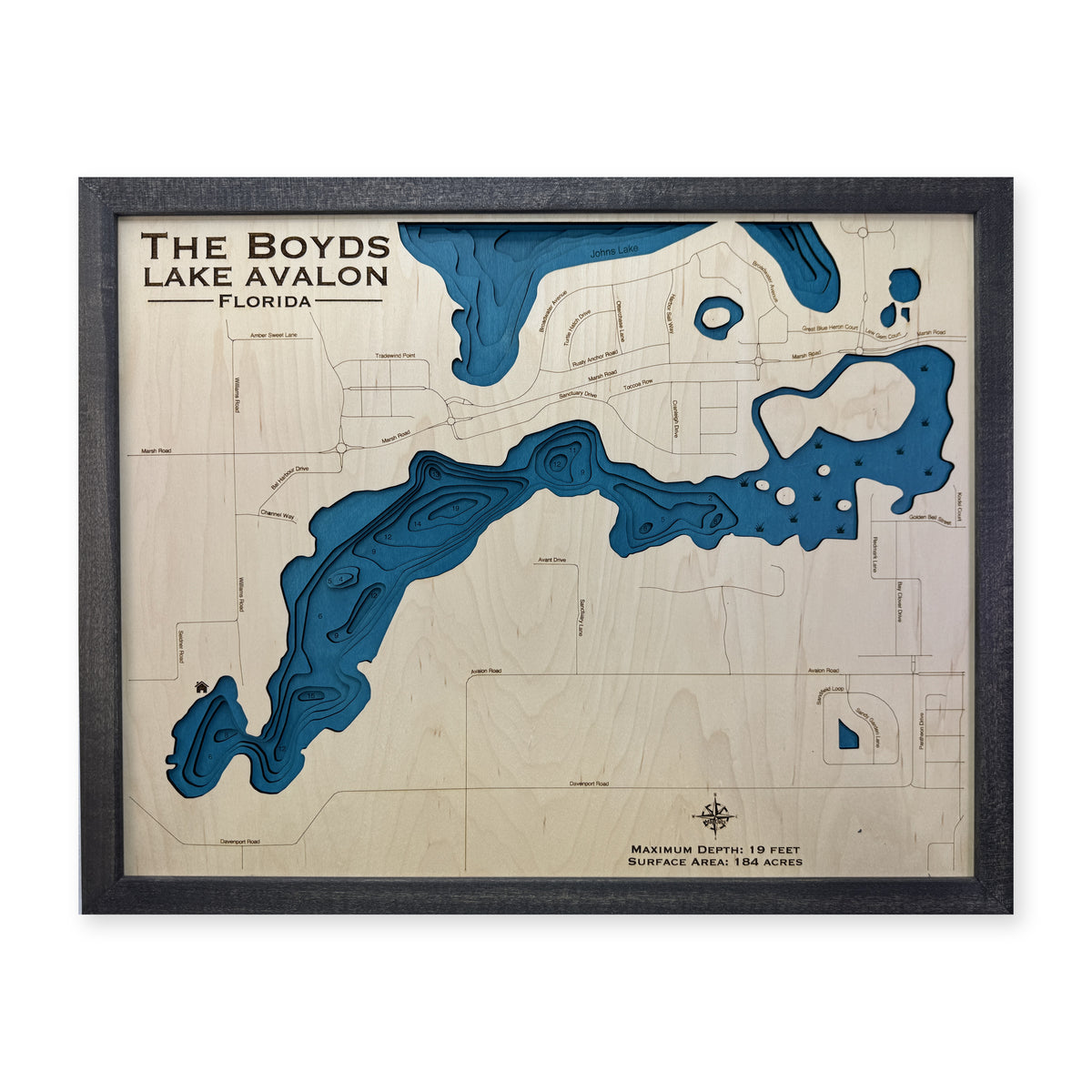Avalon Boyd wood map — multilayer, white background