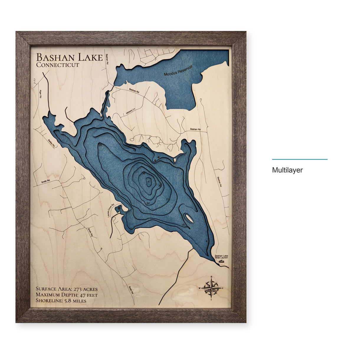 Bashan Walnut wood map — multilayer, layer option shown