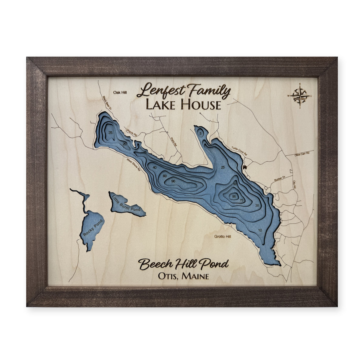 Beech Hill Lenfest wood map — multilayer, white background