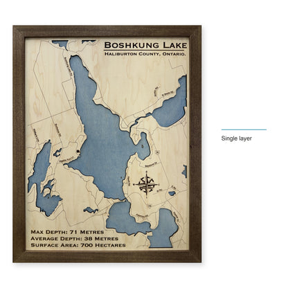 Boshkung Sherwood wood map — single layer, layer option shown