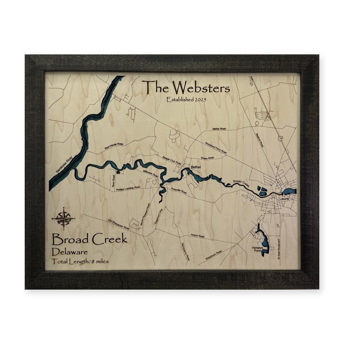 Broad Creek Websters wood map — multilayer, white background