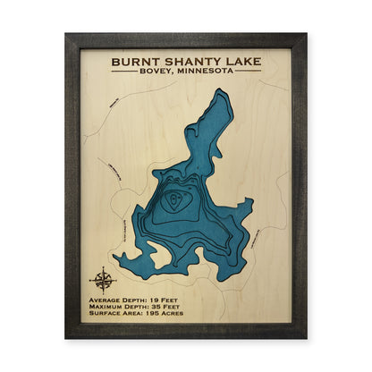 Burnt Shanty Vanoppen wood map — multilayer, white background