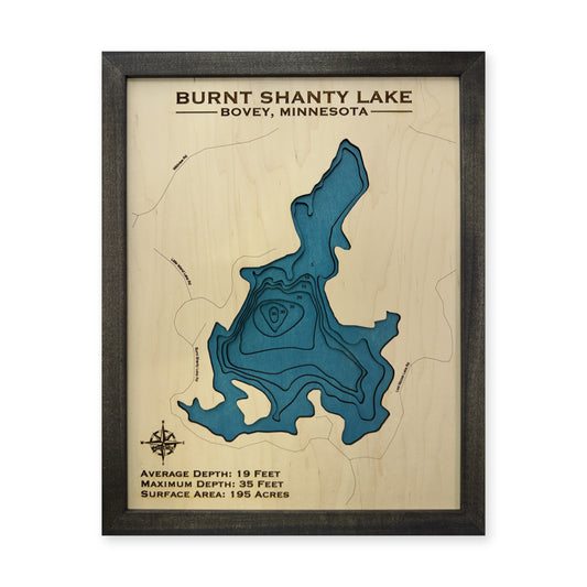 Burnt Shanty Vanoppen wood map — multilayer, white background