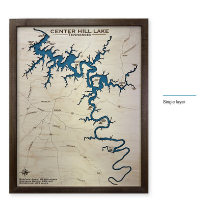 Center Hill Scantland wood map — single layer, layer option shown