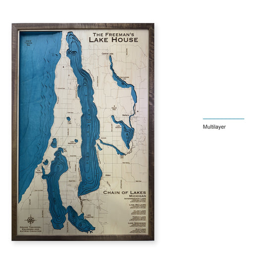 Chain Lakes Freeman wood map — multilayer, layer option shown