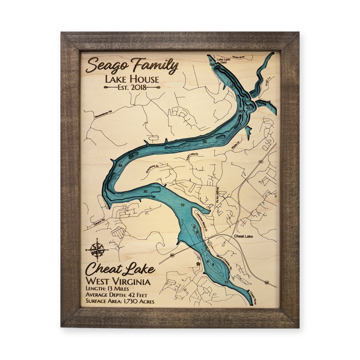 Cheat Seago wood map — multilayer, white background