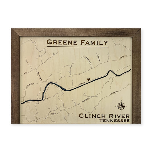 Clinch Greene wood map — single layer, white background