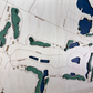 A close up look of the details of Catawba Island Club Golf Course Map.