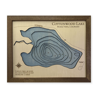Cottonwood Esme wood map — multilayer, white background