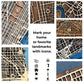 Examples of various icons used in MapCuts' wooden city maps. 
