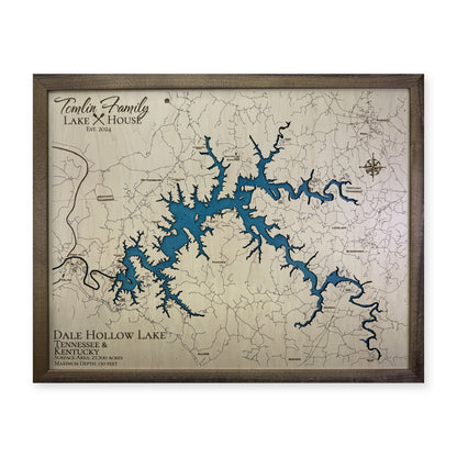 Dale Hollow Tomlin wood map — single layer, white background