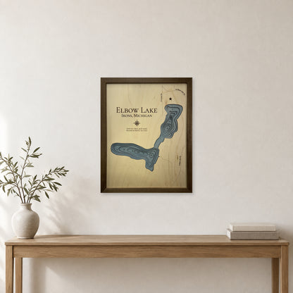 Elbow Shanley wood map — multilayer, staged room mockup