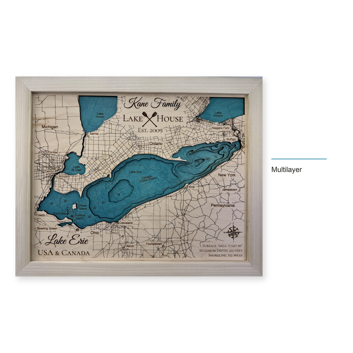 Erie Kane wood map — multilayer, layer option shown