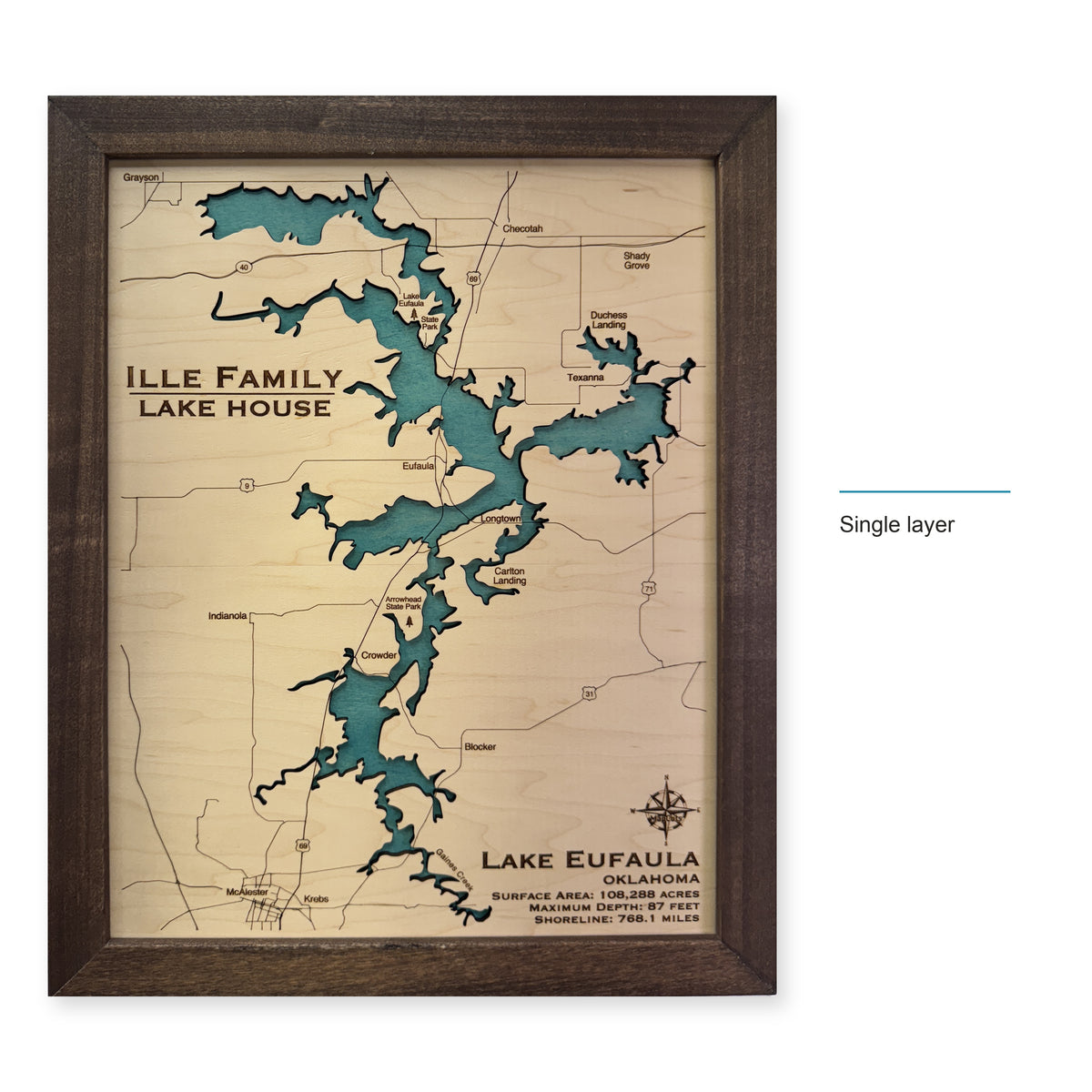 Eufaula Ille wood map — single layer, layer option shown