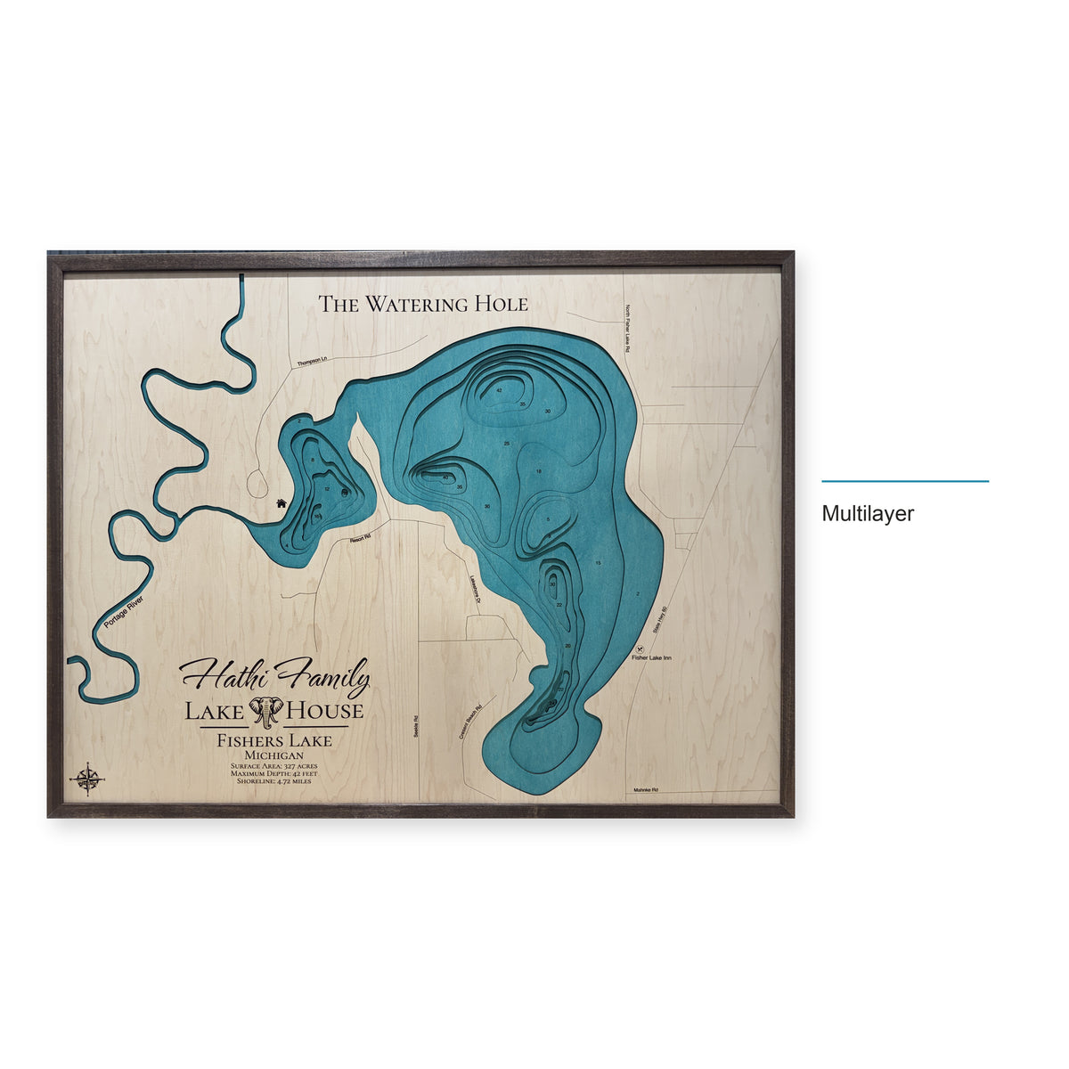 Fishers Hathi wood map — multilayer, layer option shown