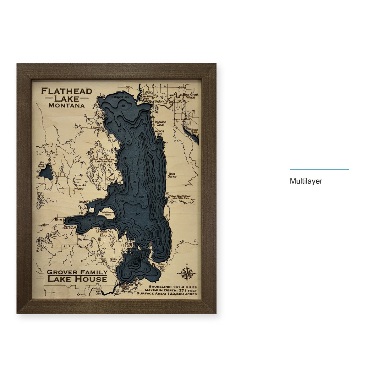 Flathead Grover wood map — multilayer, layer option shown