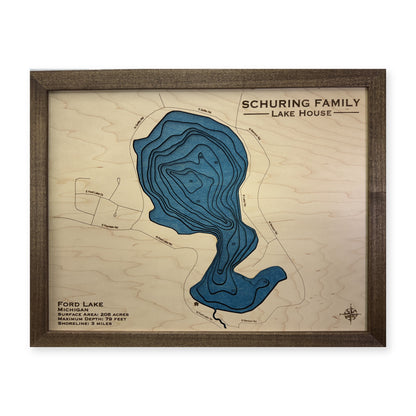 Ford Schuring wood map — multilayer, white background