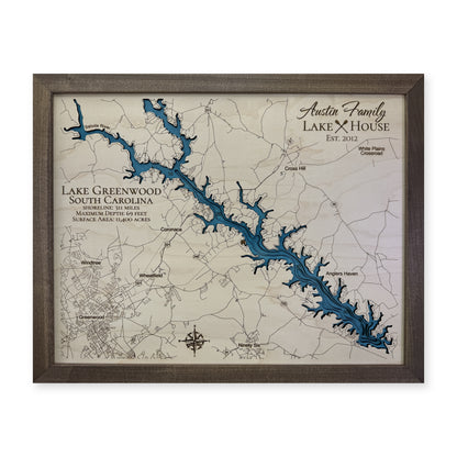 Greenwood Austin wood map — multilayer, white background