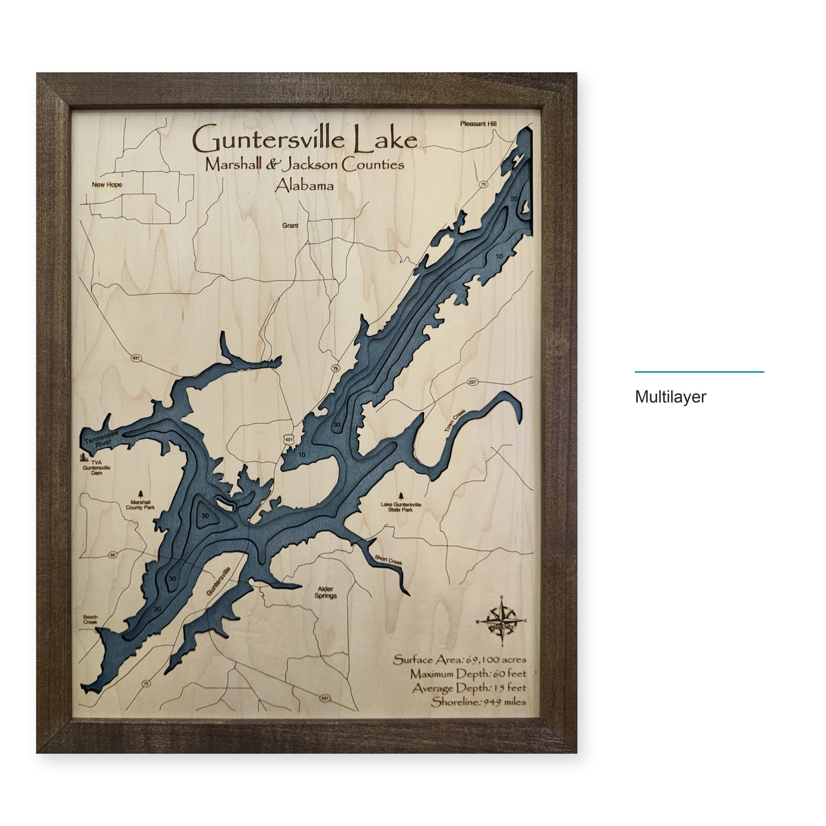 Guntersville Tolbert wood map — multilayer, layer option shown