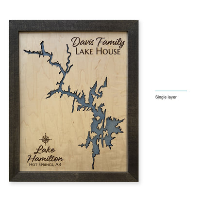Hamilton Davis wood map — single layer, layer option shown