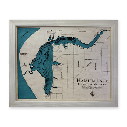 Hamlin Natural wood map — multilayer, white background