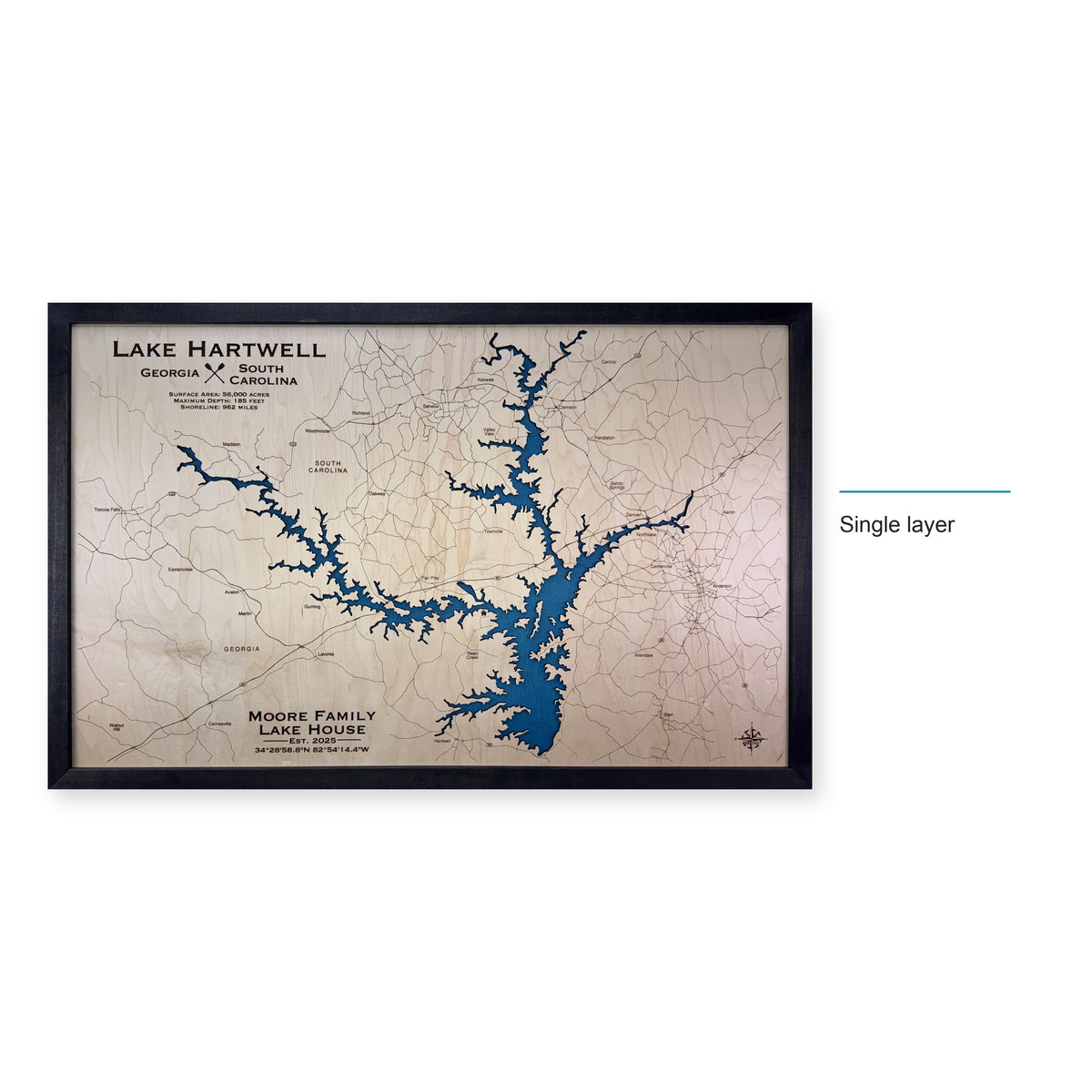 Hartwell Moore wood map — single layer, layer option shown