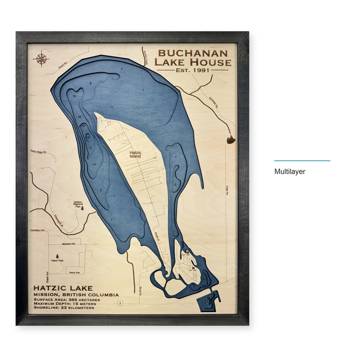 Hatzic Buchanan wood map — multilayer, layer option shown