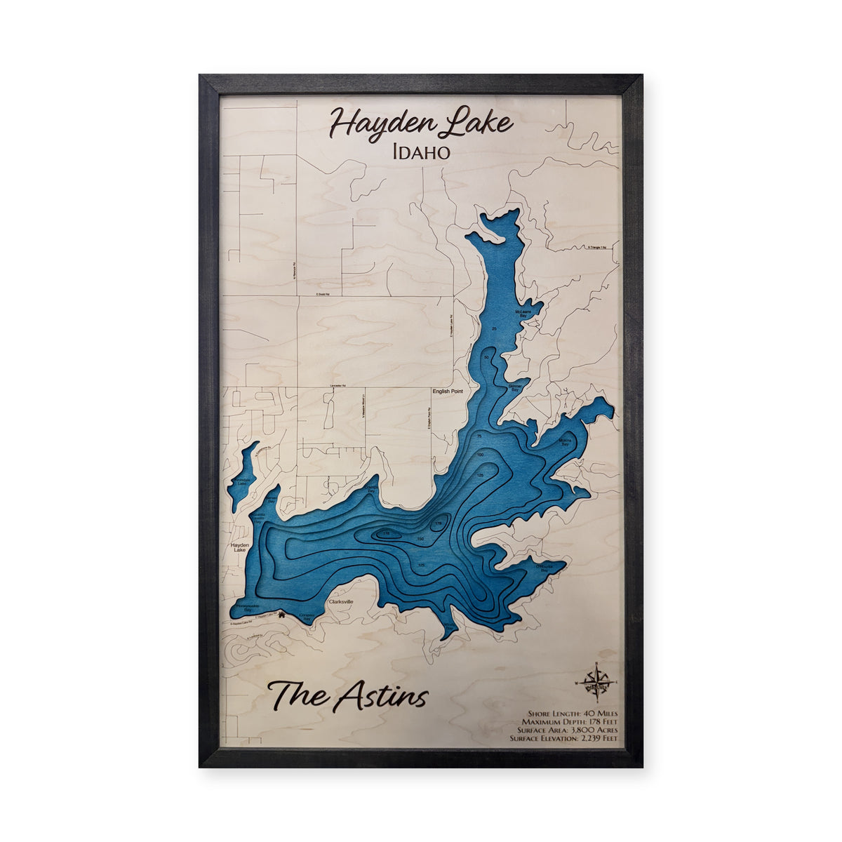 Hayden Astins wood map — multilayer, white background