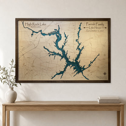 High Rock Parrish wood map — multilayer, staged room mockup