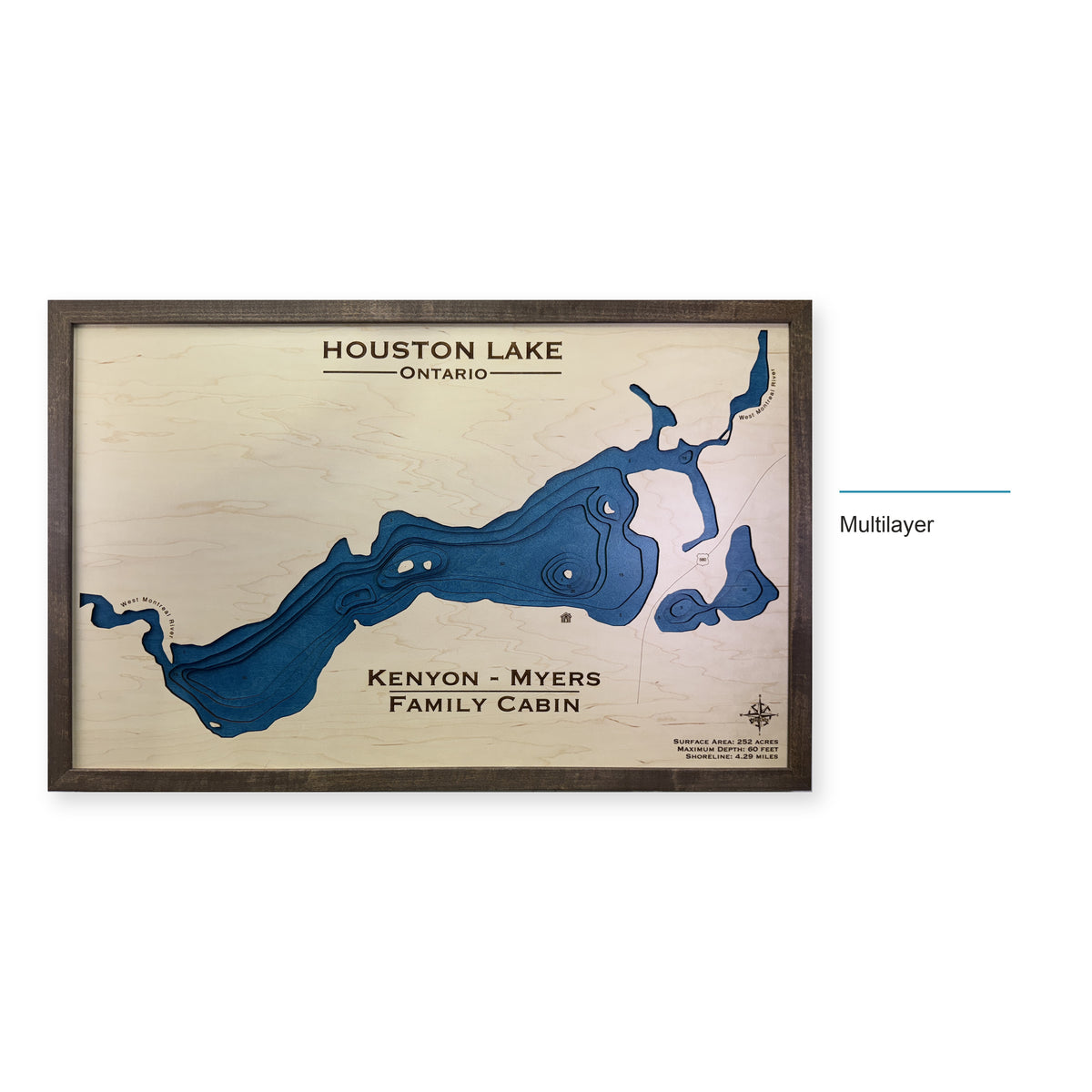 Houston Kenyon wood map — multilayer, layer option shown