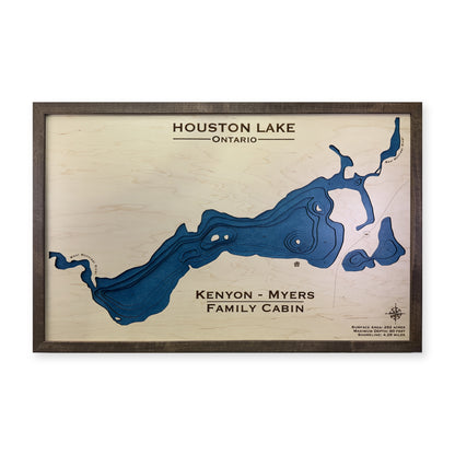 Houston Kenyon wood map — multilayer, white background
